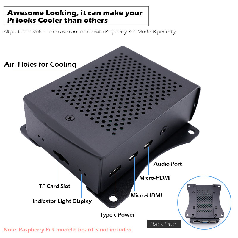 Raspberry Pi 4 Model B Aluminu - огляд і ціна Argon One V3 M.2 Nvme Case