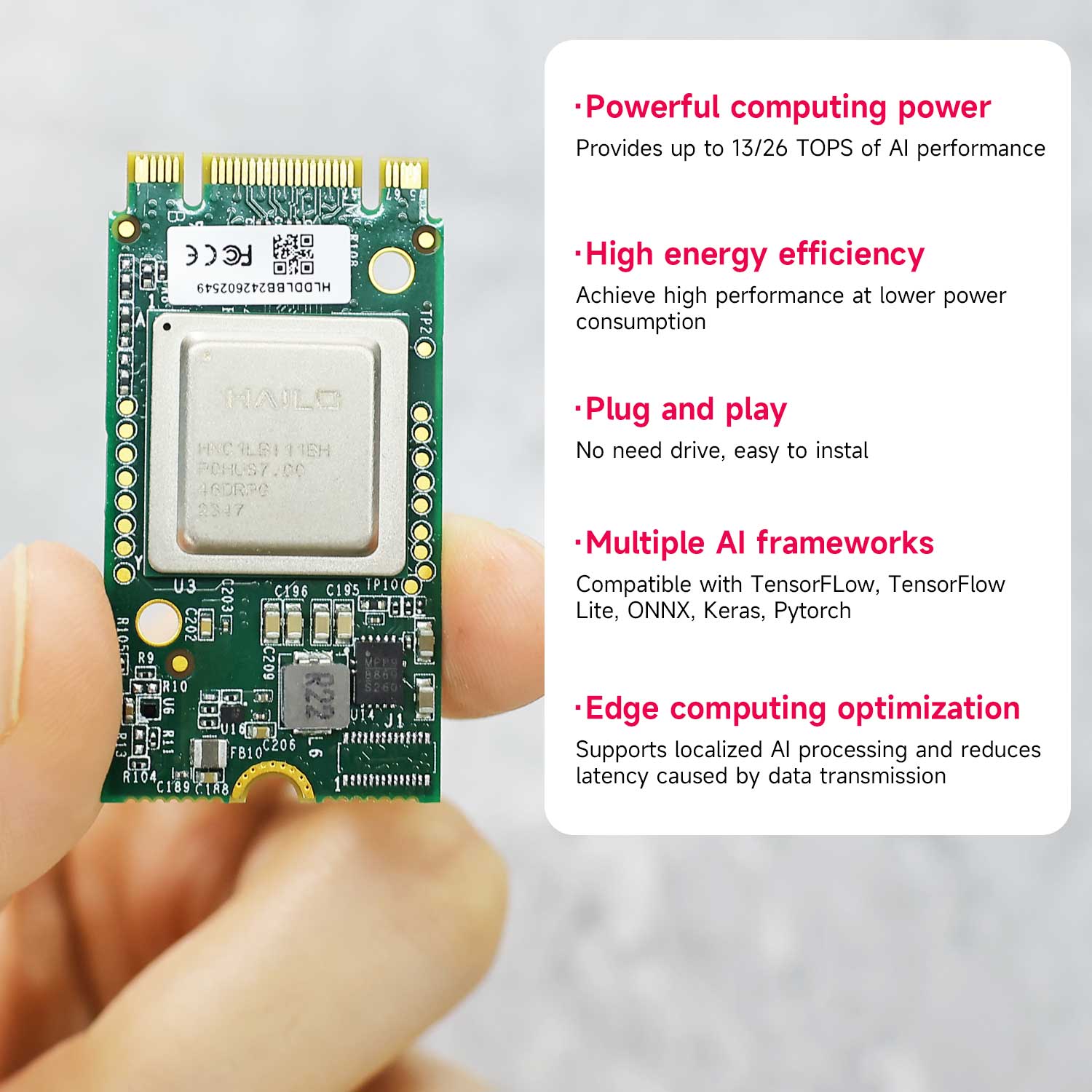 Hailo 8/8l Ai Acceleration Mod - огляд і ціна Raspberry Pi Ai Kit Hailo-8L
