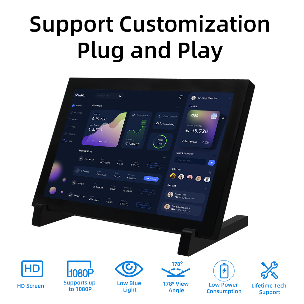 IPistBit 10.1 Inch Capacitive  - огляд і ціна Raspberry Pi 10.1 Inch Capacitive Touch Screen Ips