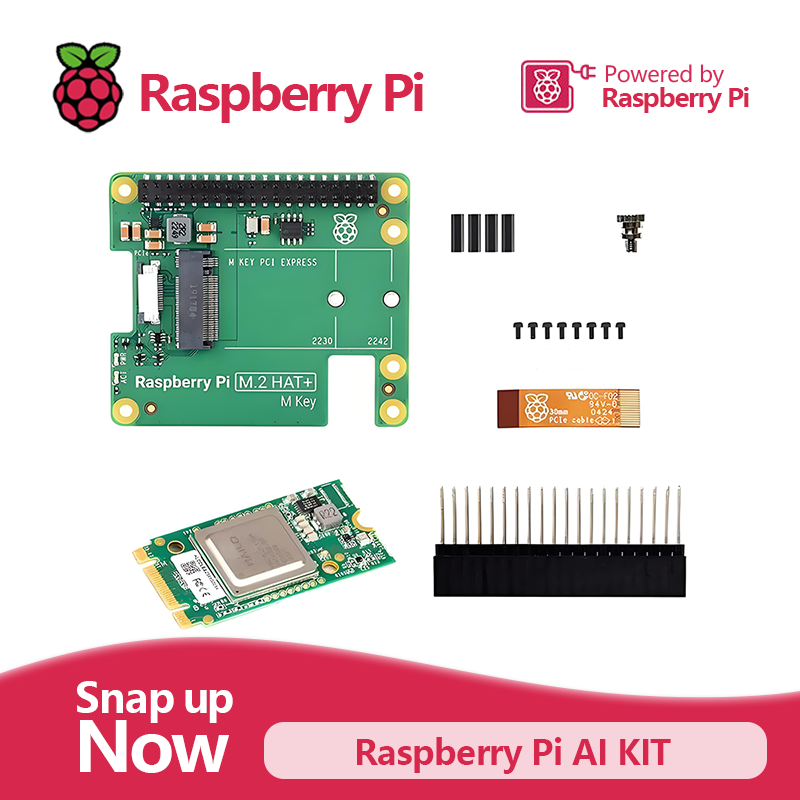 Raspberry Pi AI Kit combines o - огляд і ціна Raspberry Pi Ai Kit Hailo-8L