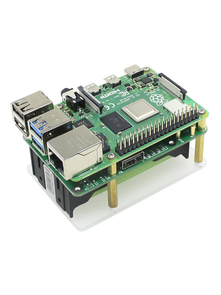 Raspberry Pi 4B/3B+ 18650 Batt - огляд і ціна Raspberry Pi Uninterrupted Power Supply Ups 18650