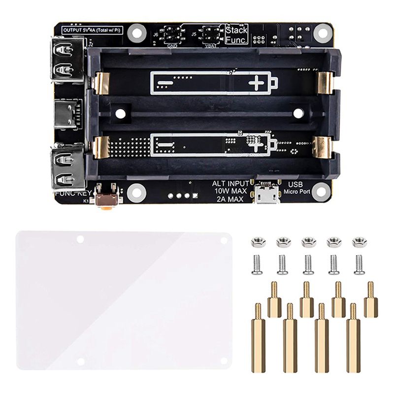 Delicate Texture-2X For Raspbe - огляд і ціна Raspberry Pi Uninterrupted Power Supply Ups 18650