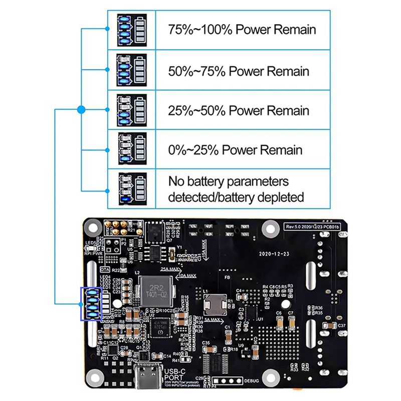 Delicate Texture-2X For Raspbe - огляд і ціна Raspberry Pi Uninterrupted Power Supply Ups 18650