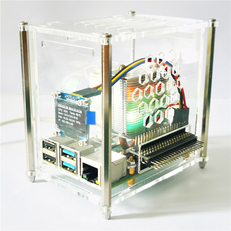 Raspberry Pi 4 Model B PWM ICE - огляд і ціна Argon One V3 M.2 Nvme Case