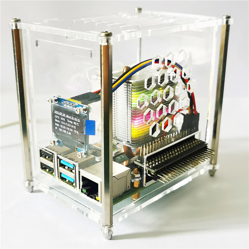Raspberry Pi 4 Model B PWM ICE - огляд і ціна Argon One V3 M.2 Nvme Case