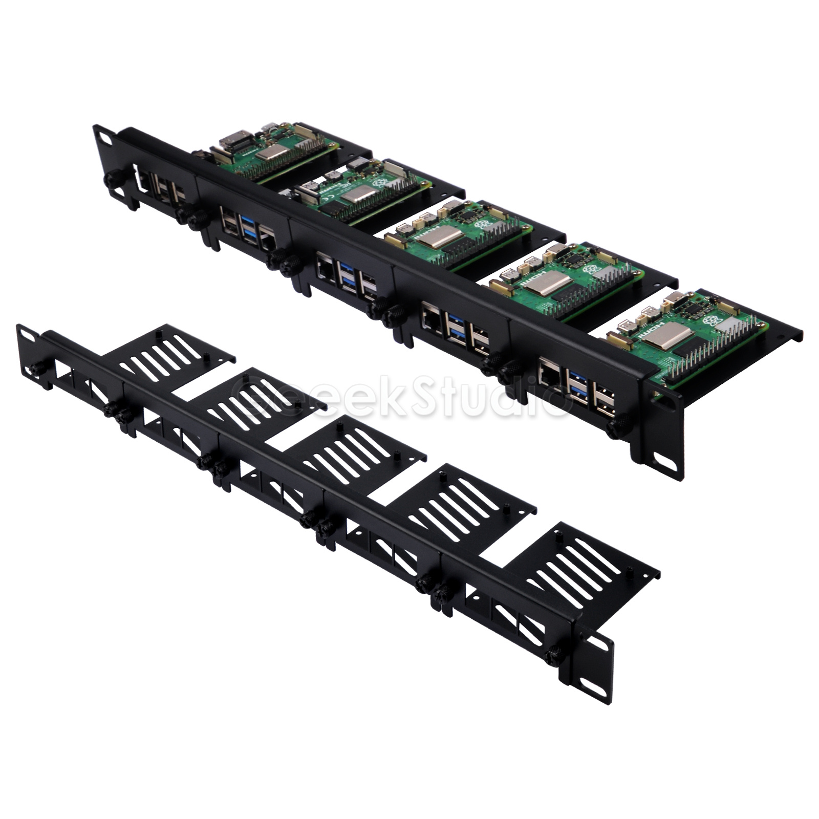 1U Rack Mount for Raspberry Pi - огляд і ціна Raspberry Pi Rackmount 1U 19 Inch