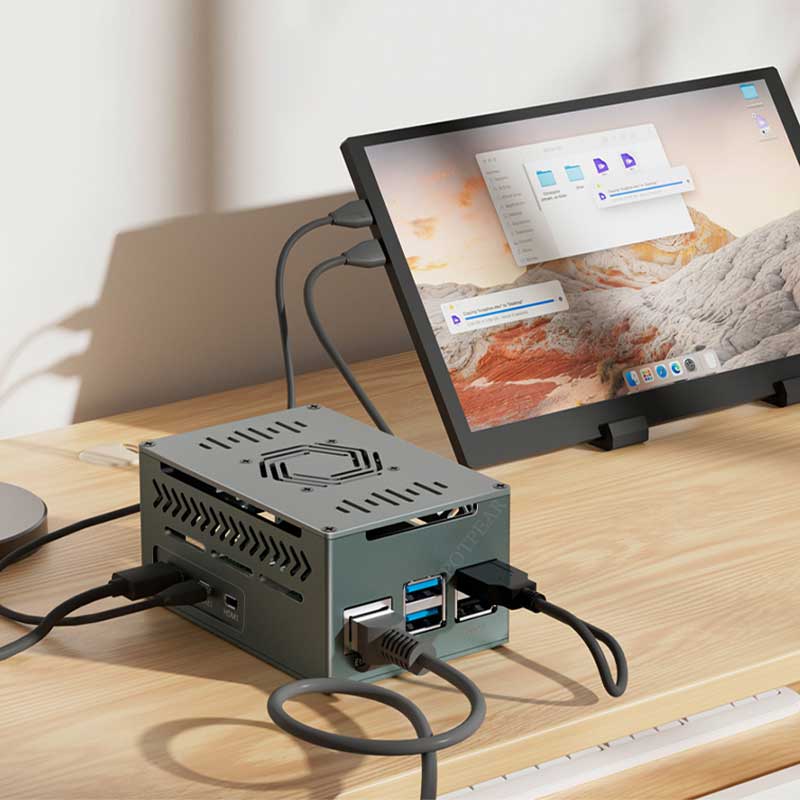 Raspberry Pi 5 Aluminum Metal  - огляд і ціна Argon One V3 M.2 Nvme Case