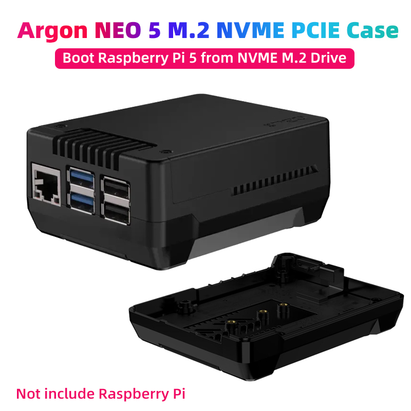 Argon NEO 5 M.2 NVME PCIE Case - огляд і ціна Argon One V3 M.2 Nvme Case