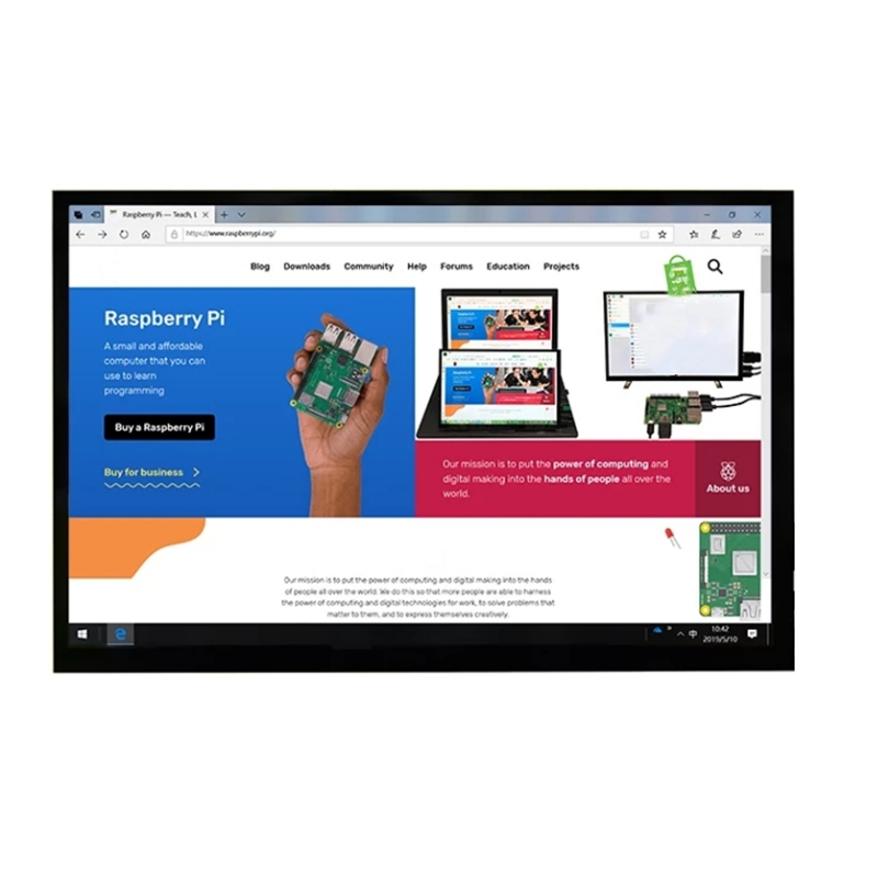 New 10.1 inch 1280x800 IPS LCD - огляд і ціна Raspberry Pi 10.1 Inch Capacitive Touch Screen Ips