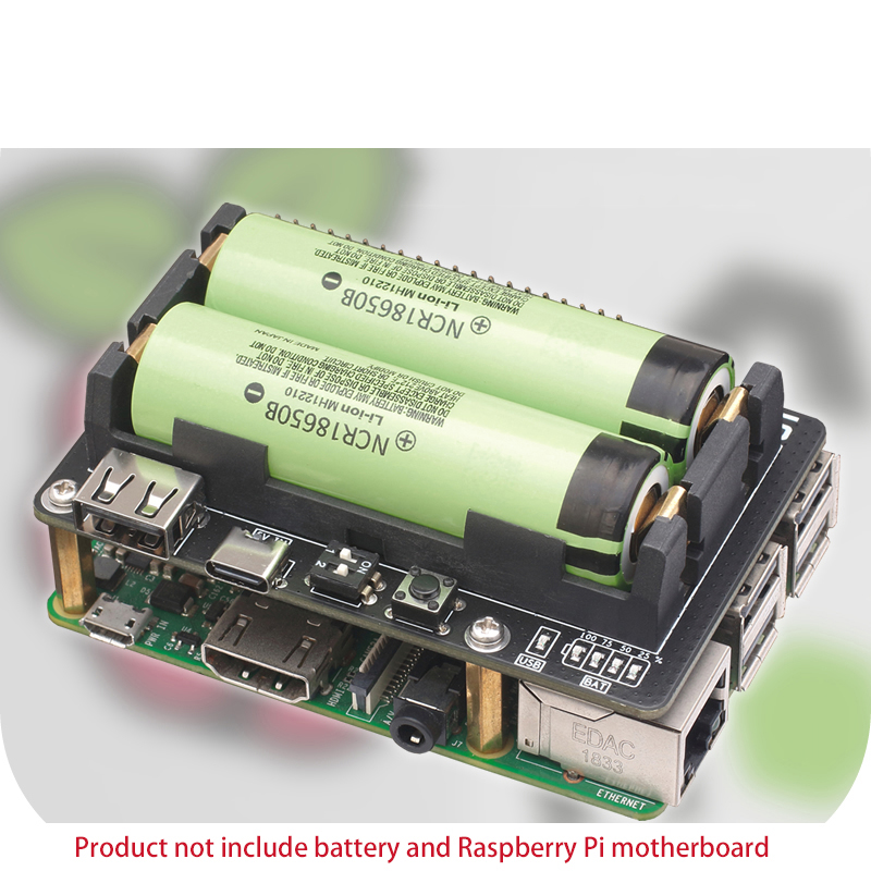 Raspberry Pi 18650 UPS Uninter - огляд і ціна Raspberry Pi Uninterrupted Power Supply Ups 18650
