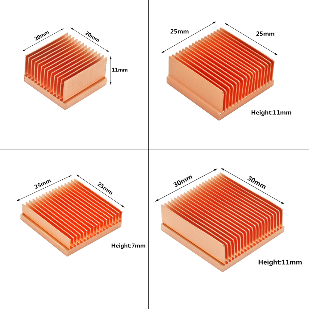 Pure Copper Heatsink DIY Heat  - огляд і ціна Raspberry Pi Water Cooling Kit